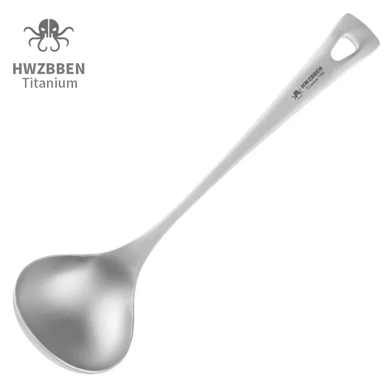Camping Cooking Unit - HWZBBEN титановые суповые ложки с длинной
