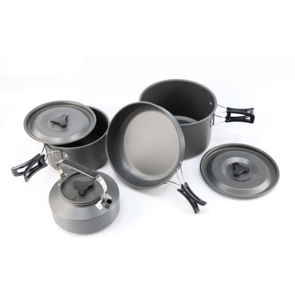 Camping Cooking Set Large - Легкий набор походной посуды из алюминиевого