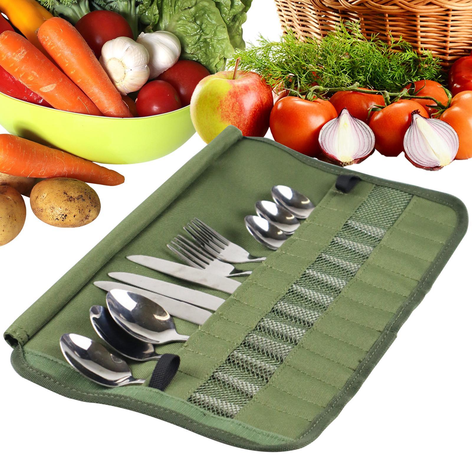 Camping Cooking Utensil Holder - Сумка-органайзер для походной посуды и кухонных