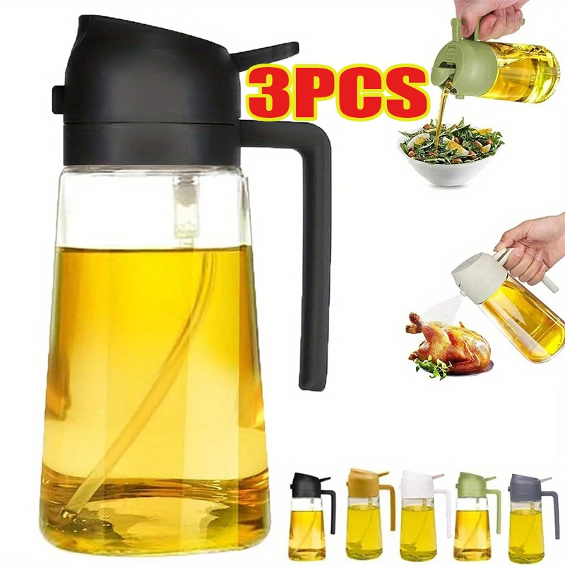 Camping Cooking Set Large - Спрей-дозатор для масла 2-в-1, пластиковый, для
