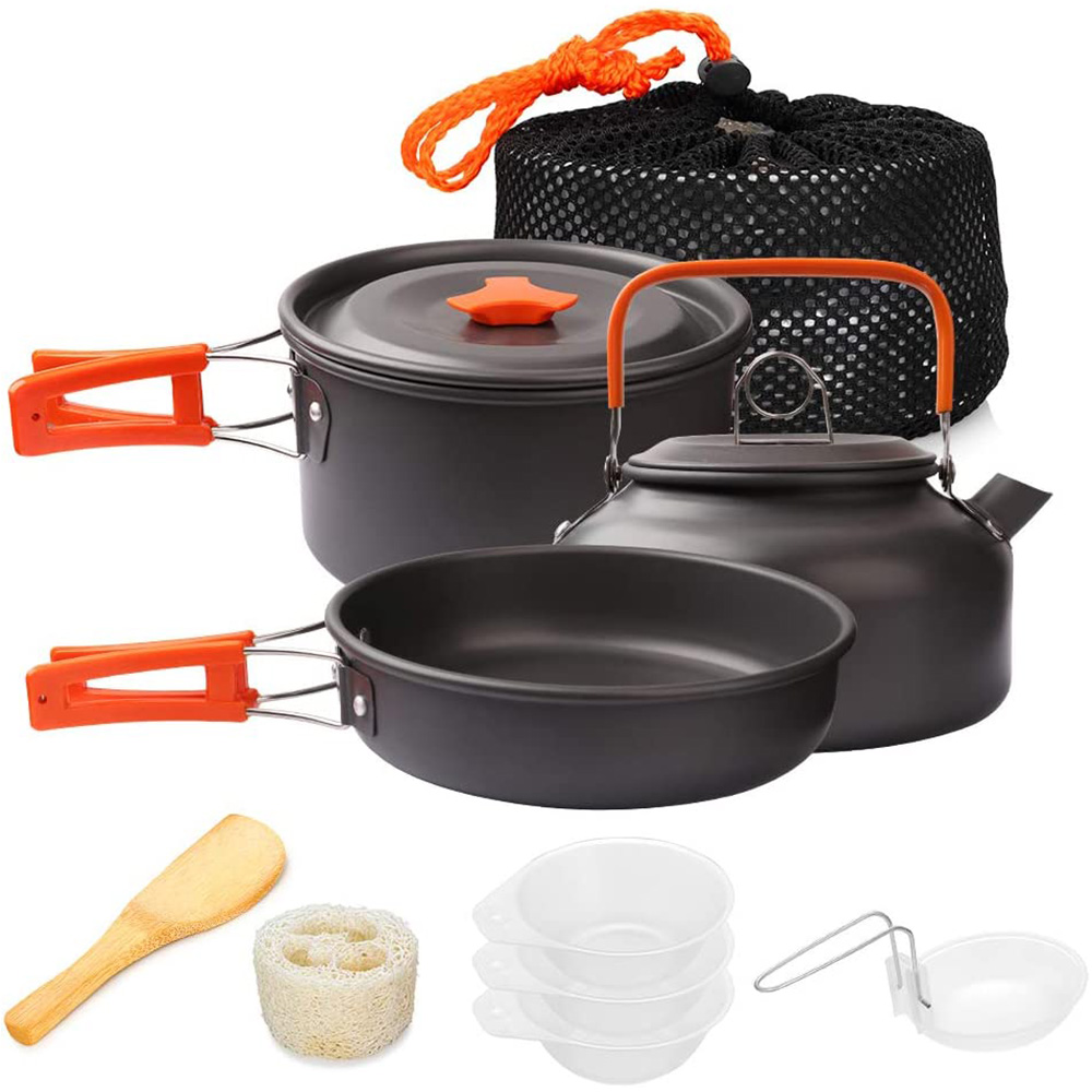 Camping Cooking Unit - 1 шт./1 компл., набор посуды для