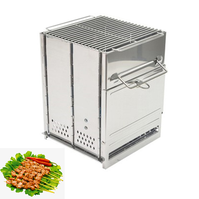 Camping Cooking Accessories - Портативная разборная дровяная печь для кемпинга