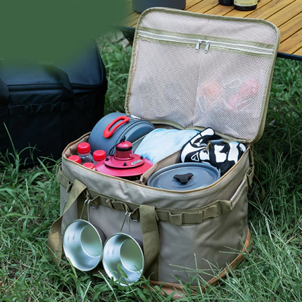 Camping Cooking Kit Box - Уличная сумка для хранения для кемпинга,