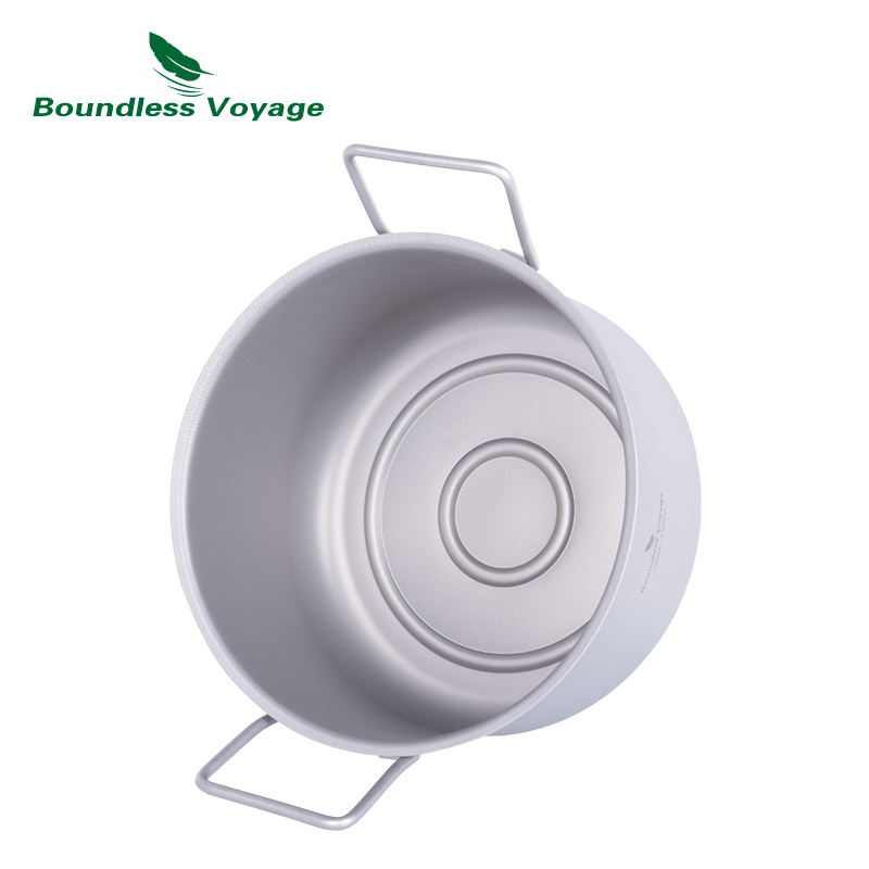 Титановая паровая кастрюля Bou – обзор и цена Mess Kit Titanium
