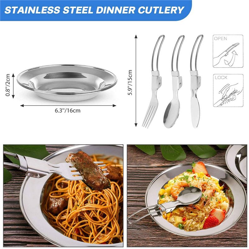 【КУПАТЕЛИ】Посуда для кемпинга, – обзор и цена Camping Cooking Accessories