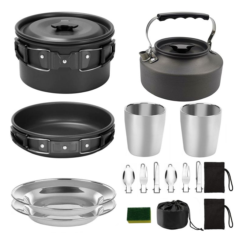 【КУПАТЕЛИ】Посуда для кемпинга, – обзор и цена Camping Cooking Accessories