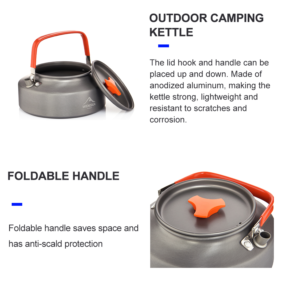 Widesea 1,1 л, 2 л, 1,5 л, чай – обзор и цена Camping Cooking Unit