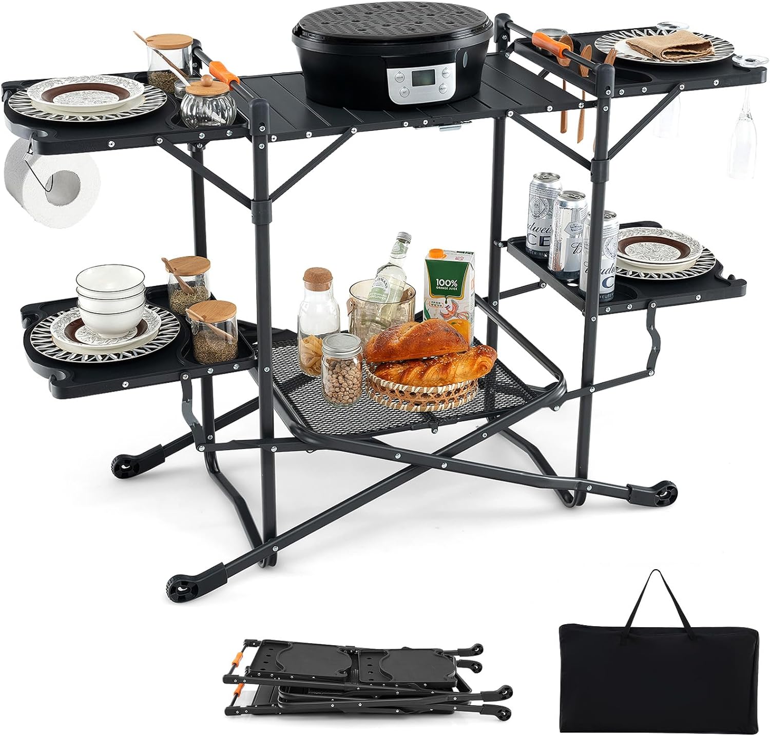 Портативный походный стол для  – обзор и цена Camping Cooking Top