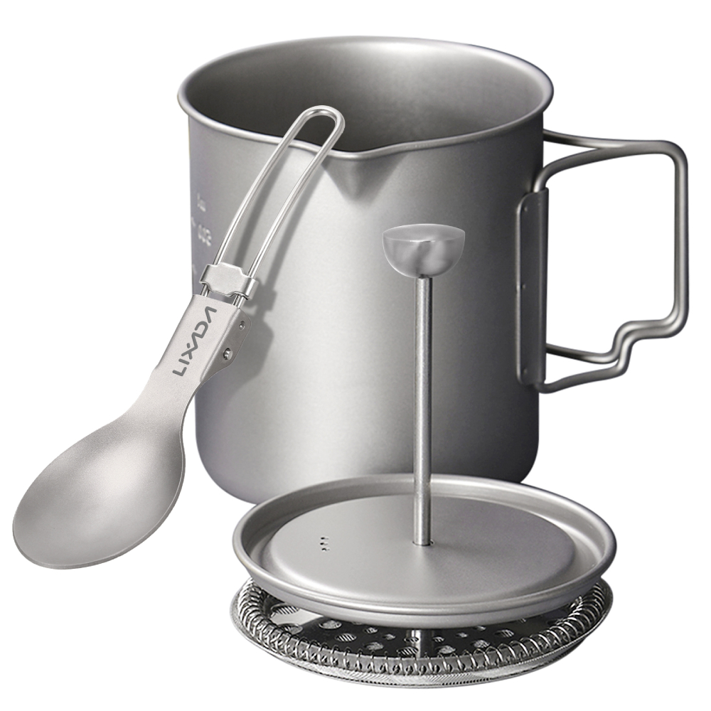 Титановая кофейная чашка Lixad – обзор и цена Mess Kit Titanium