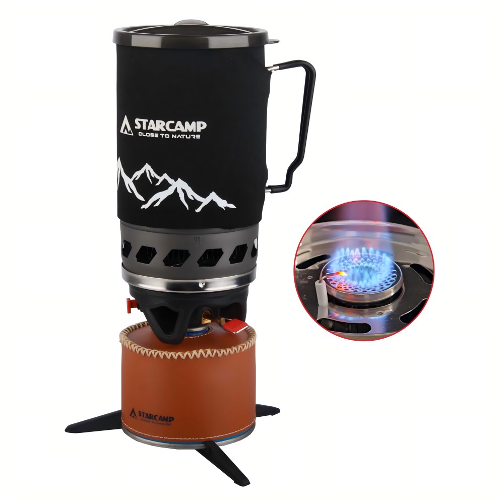 STARCAMP 1400 мл уличная газов – обзор и цена Camping Cooking Unit