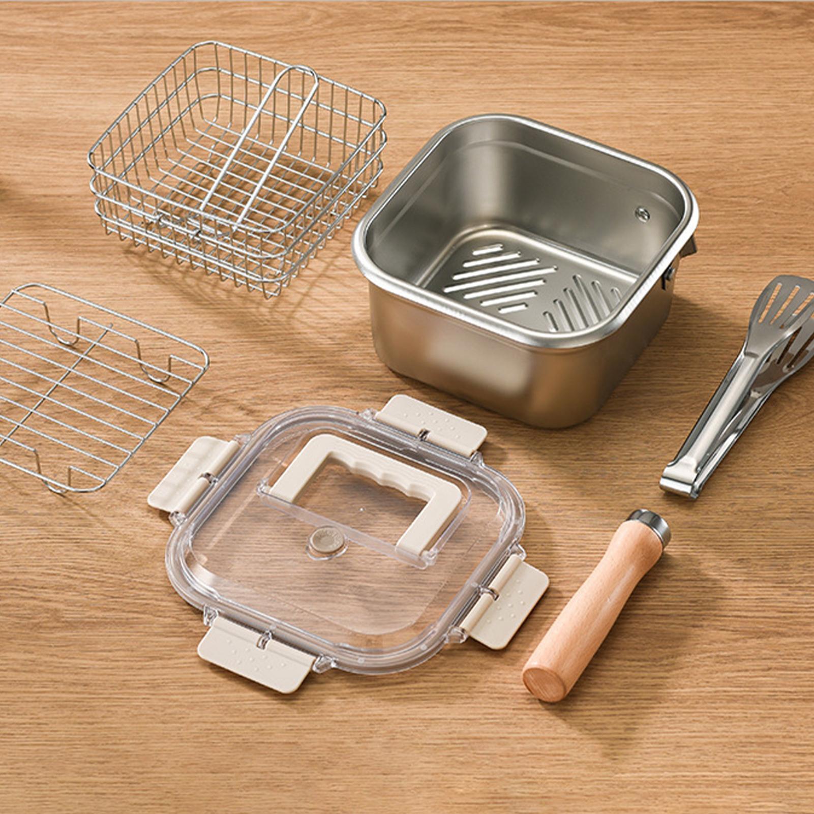 Набор для жарки: квадратная по – обзор и цена Camping Cooking Set Large
