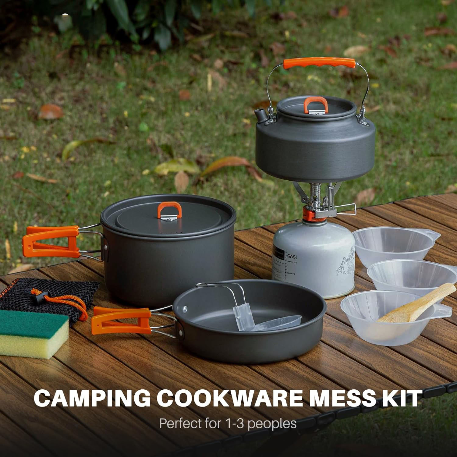 Набор походной посуды: кастрюл – обзор и цена Camping Cooking Top