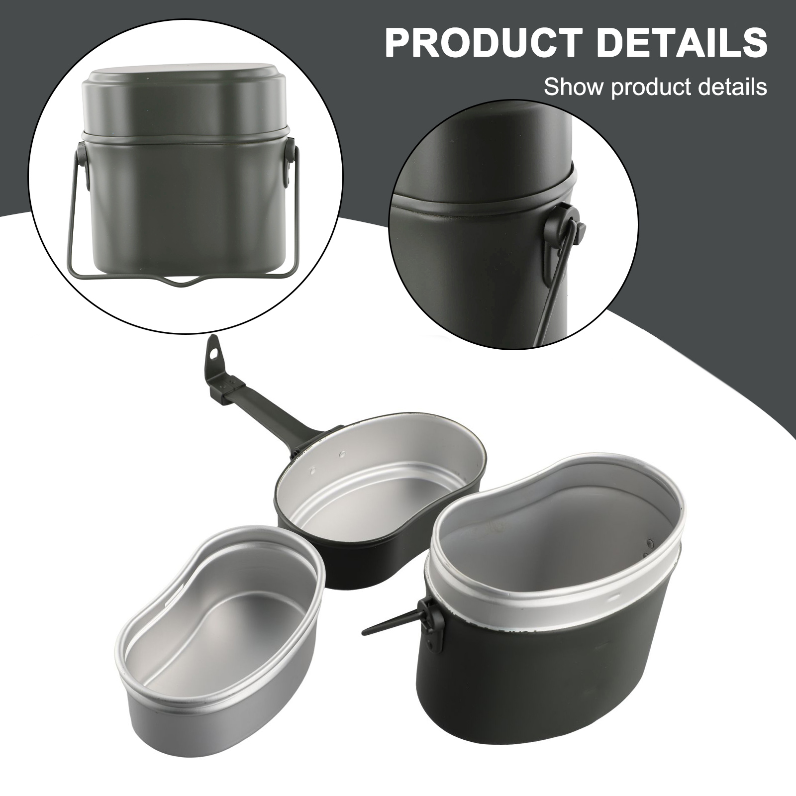 Портативные походные наборы дл – обзор и цена Camping Cooking Kit Box