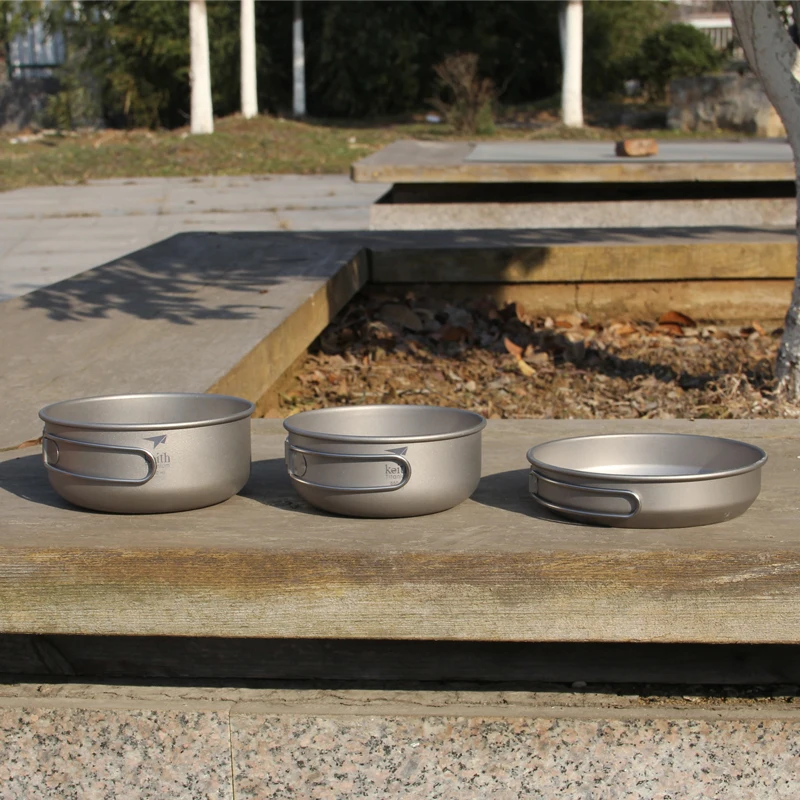 Keith 3 шт. титановая посуда,  – обзор и цена Camping Cooking Unit