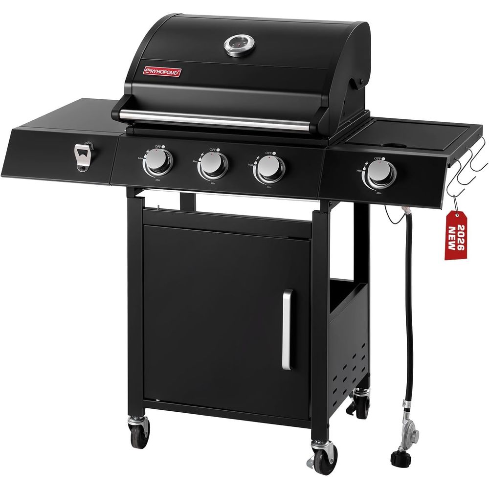 Газовый гриль на 3 конфорки с  – обзор и цена Camping Cooking Top