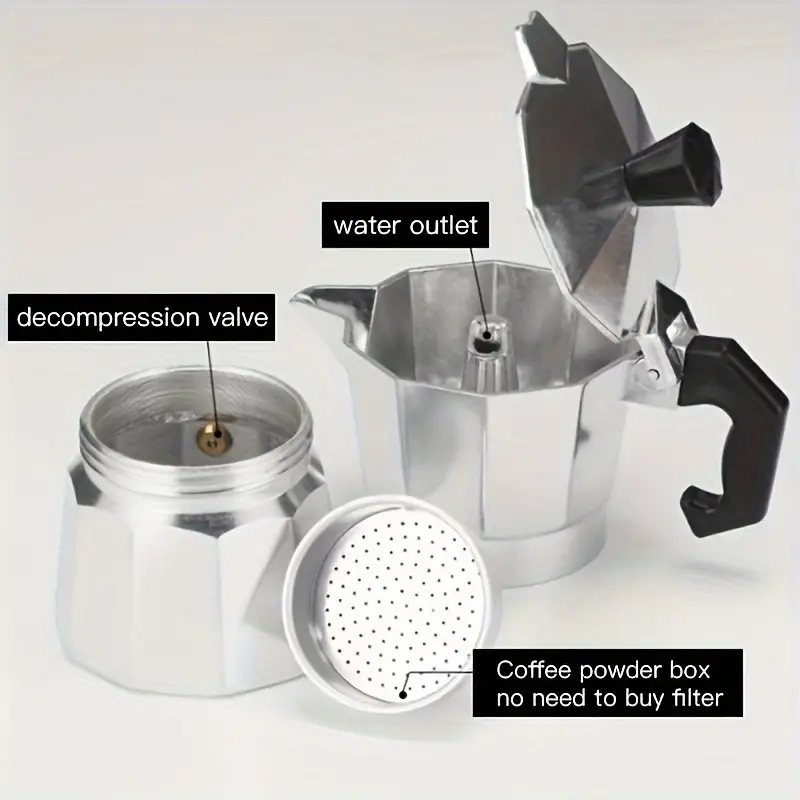 Классическая алюминиевая мока- – обзор и цена Camping Cooking Accessories