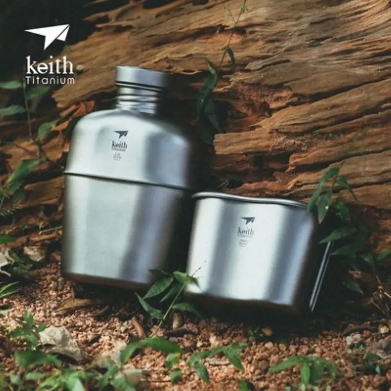 Keith Pure Titanium Открытый К – обзор и цена Mess Kit Titanium