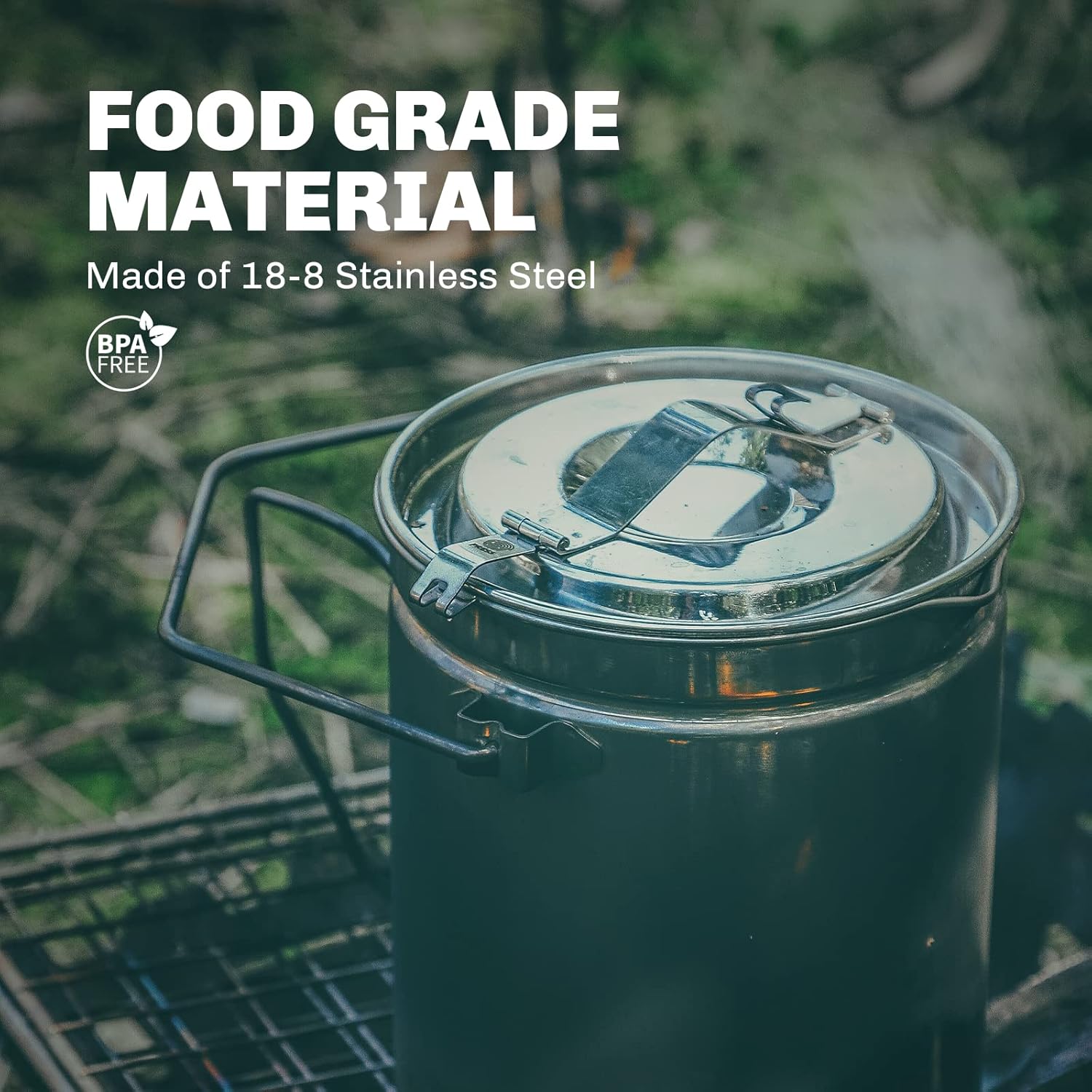Пожарная кастрюля из нержавеющ – обзор и цена Camping Cooking Unit