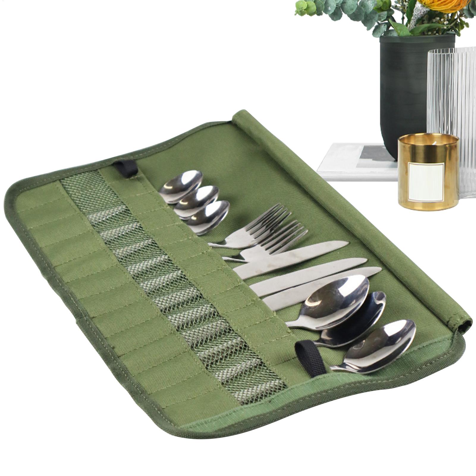 Сумка-органайзер для походной  – обзор и цена Camping Cooking Utensil Holder