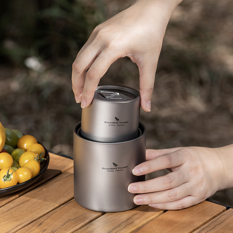 Титановые чашки Boundless Voya – обзор и цена Mess Kit Titanium