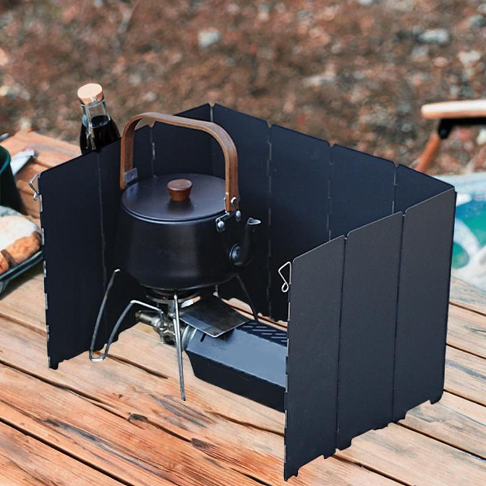 Складной ветрозащитный экран и – обзор и цена Camping Cooking Wind Blocker