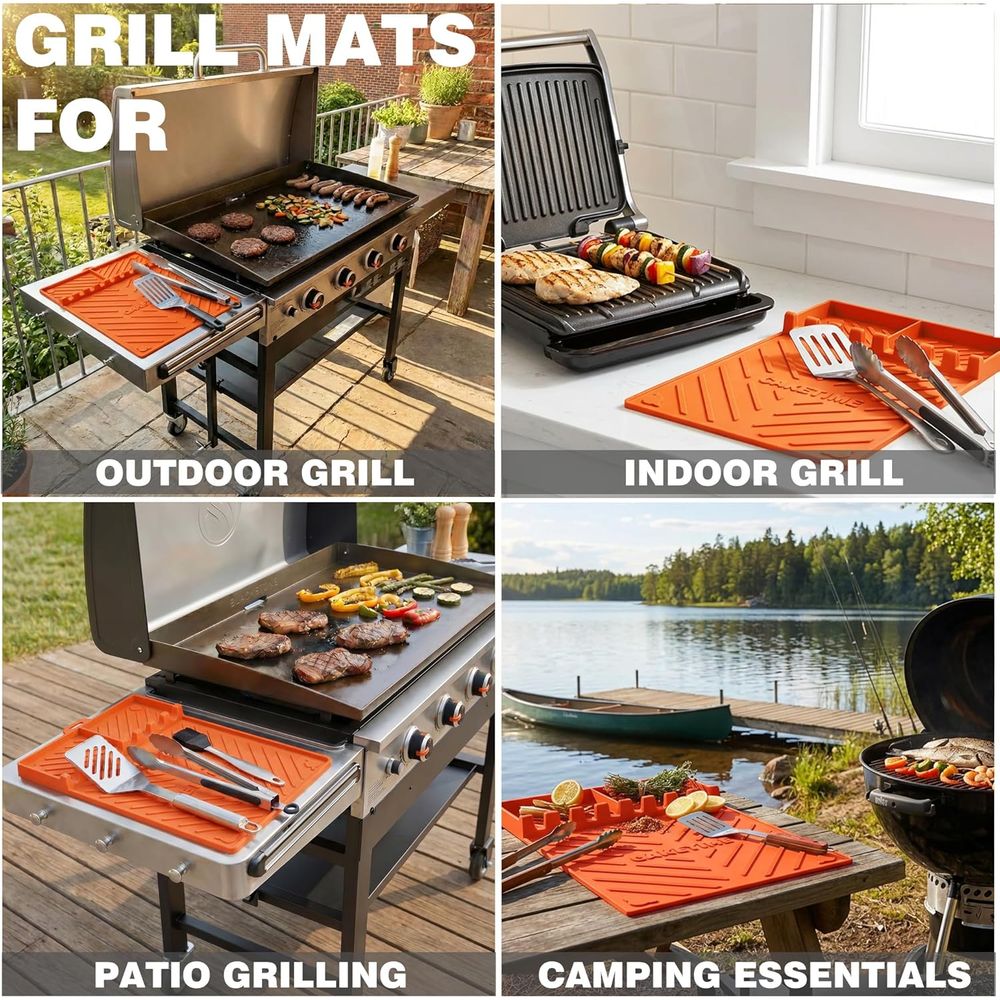 Силиконовые коврики для гриля  – обзор и цена Camping Cooking Accessories