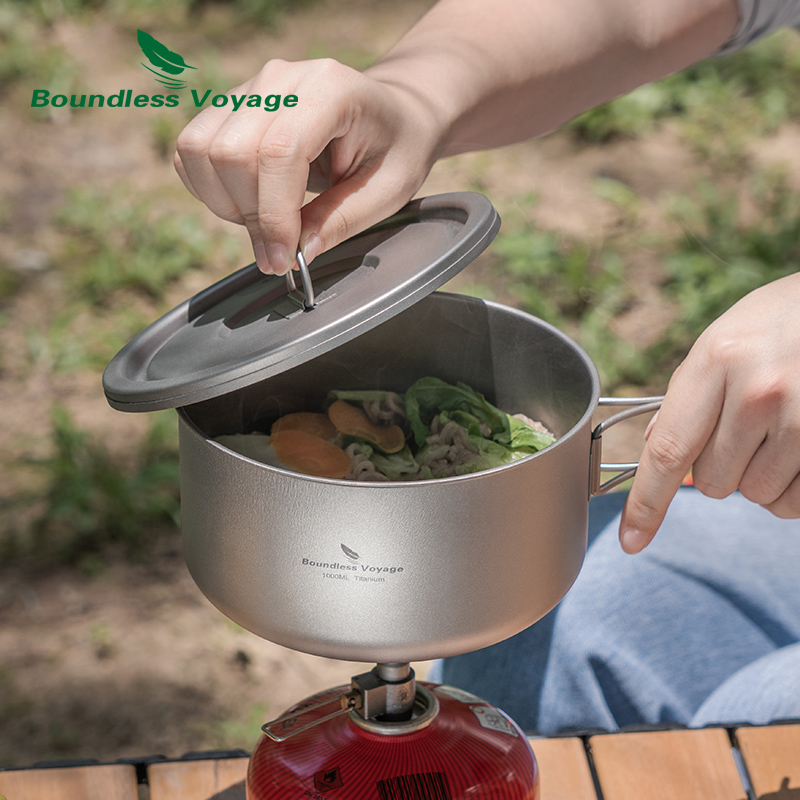 Титановая походная кастрюля Bo – обзор и цена Camping Cooking Accessories