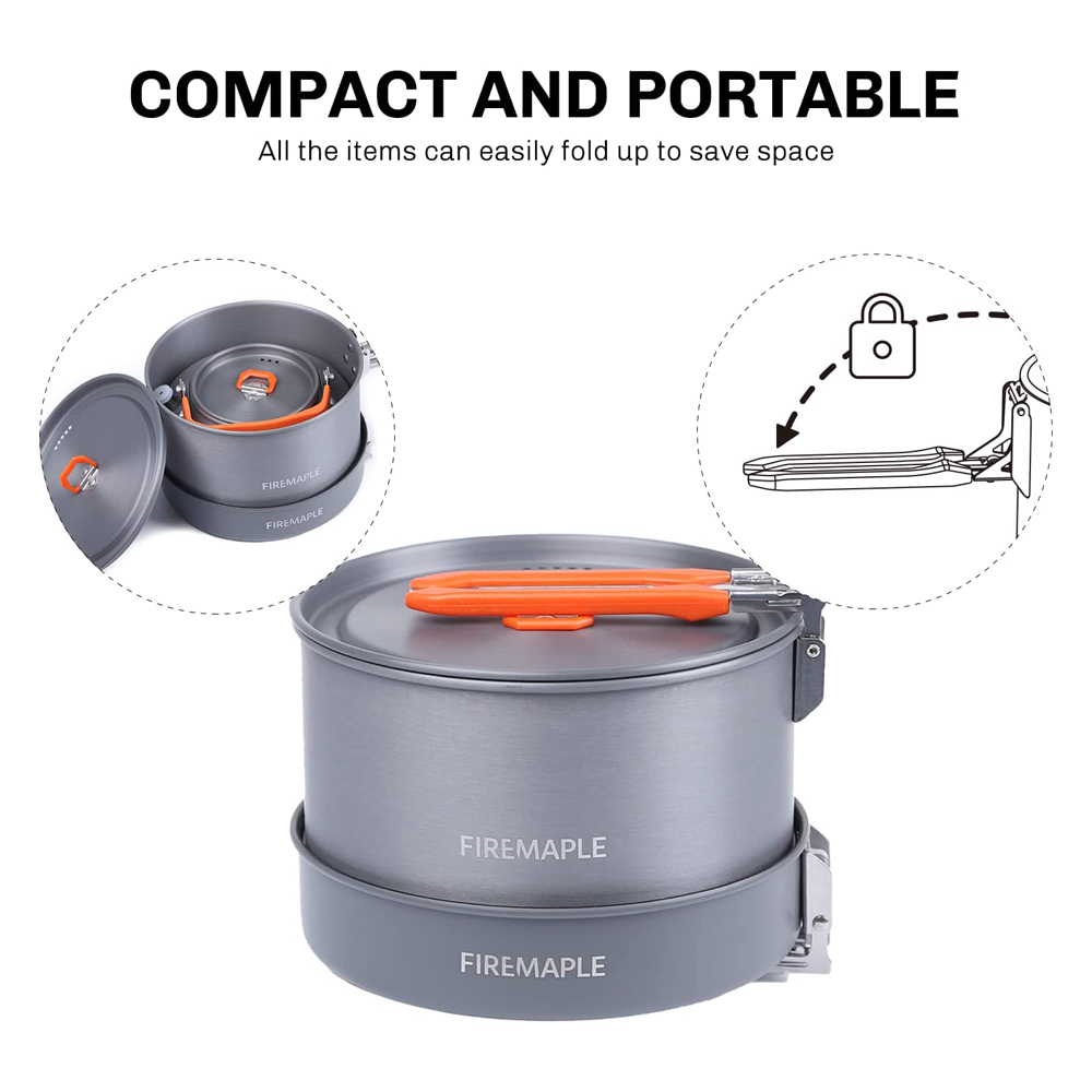 Fire Maple Кемпинг посуда Пеши – обзор и цена Camping Cooking Unit