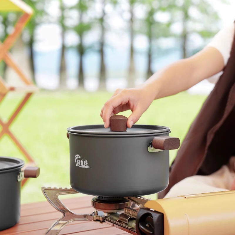 Набор походной посуды из ультр – обзор и цена Camping Cooking Set Large