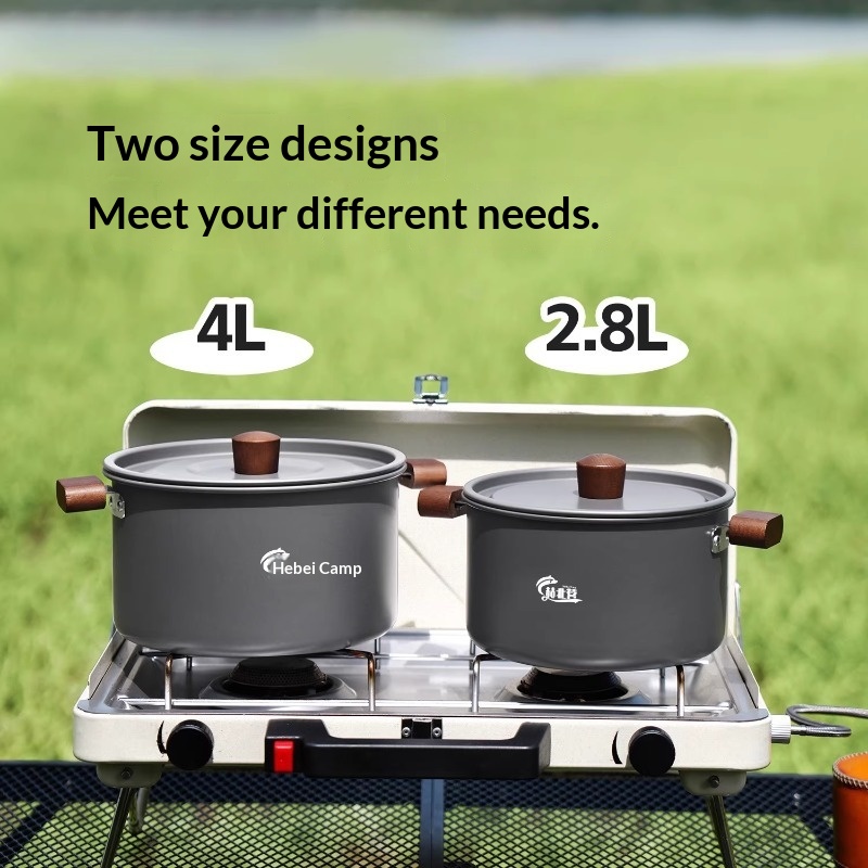 Набор походной посуды из ультр – обзор и цена Camping Cooking Set Large