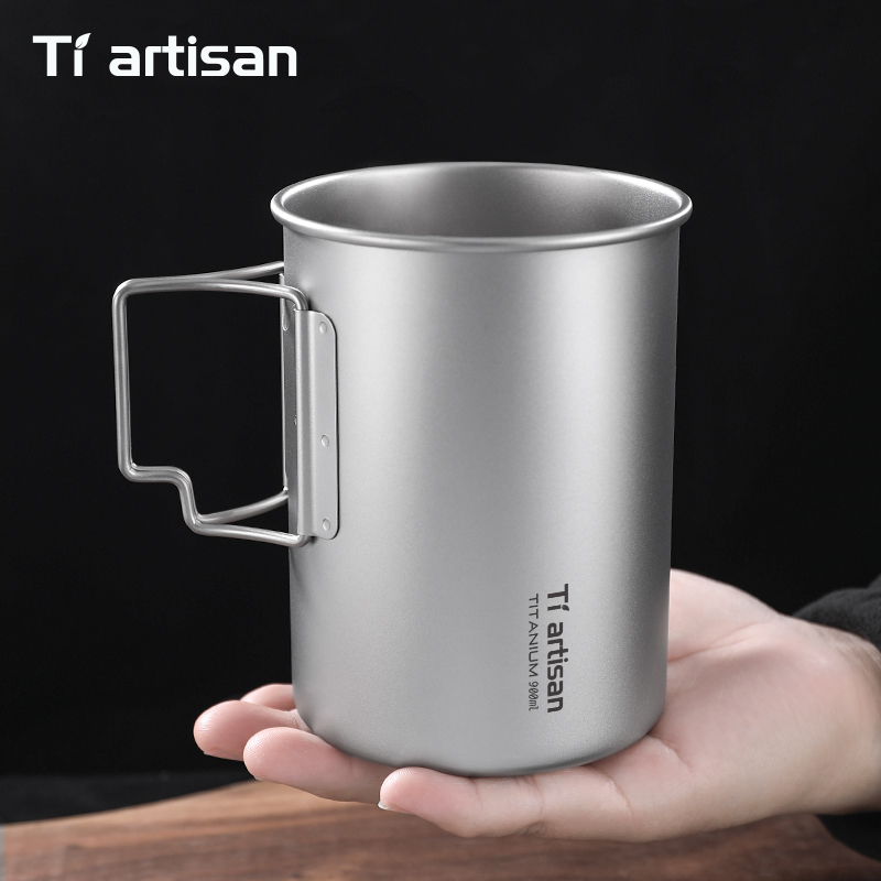Титановая складная кружка Tiar – обзор и цена Mess Kit Titanium