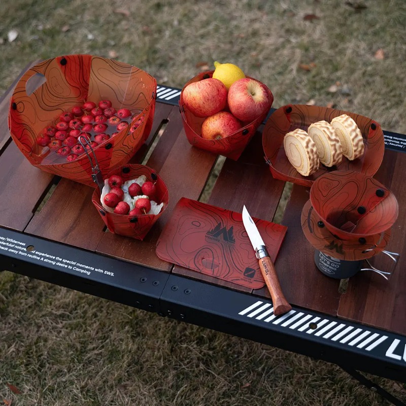 Складная посуда для кемпинга,  – обзор и цена Camping Cooking Unit